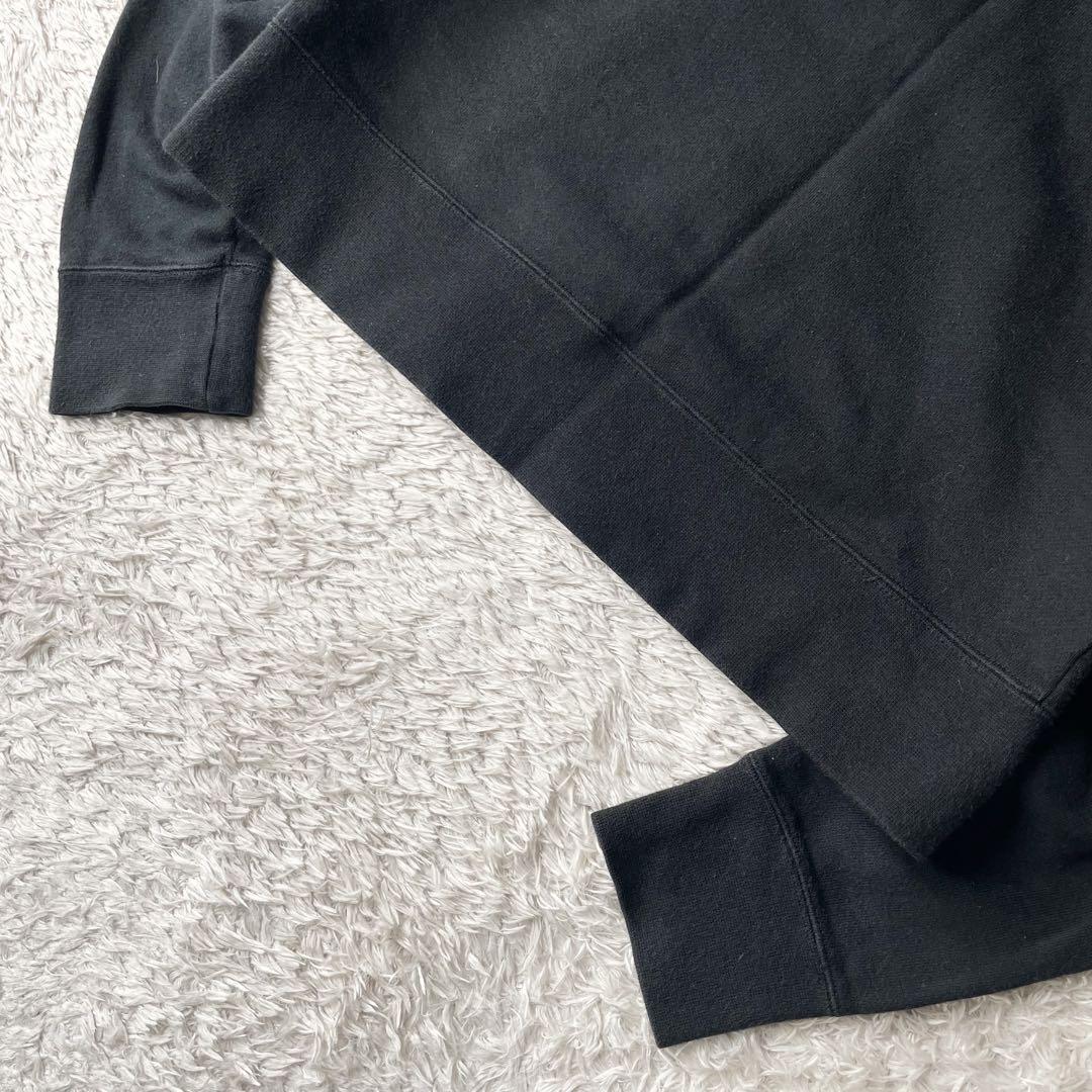 POLO SPORT   美品 90s クロップド パーカー M 黒x黒