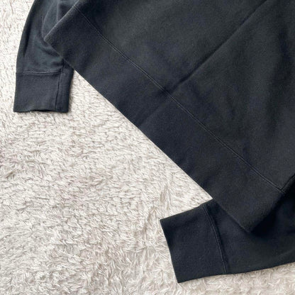 POLO SPORT   美品 90s クロップド パーカー M 黒x黒