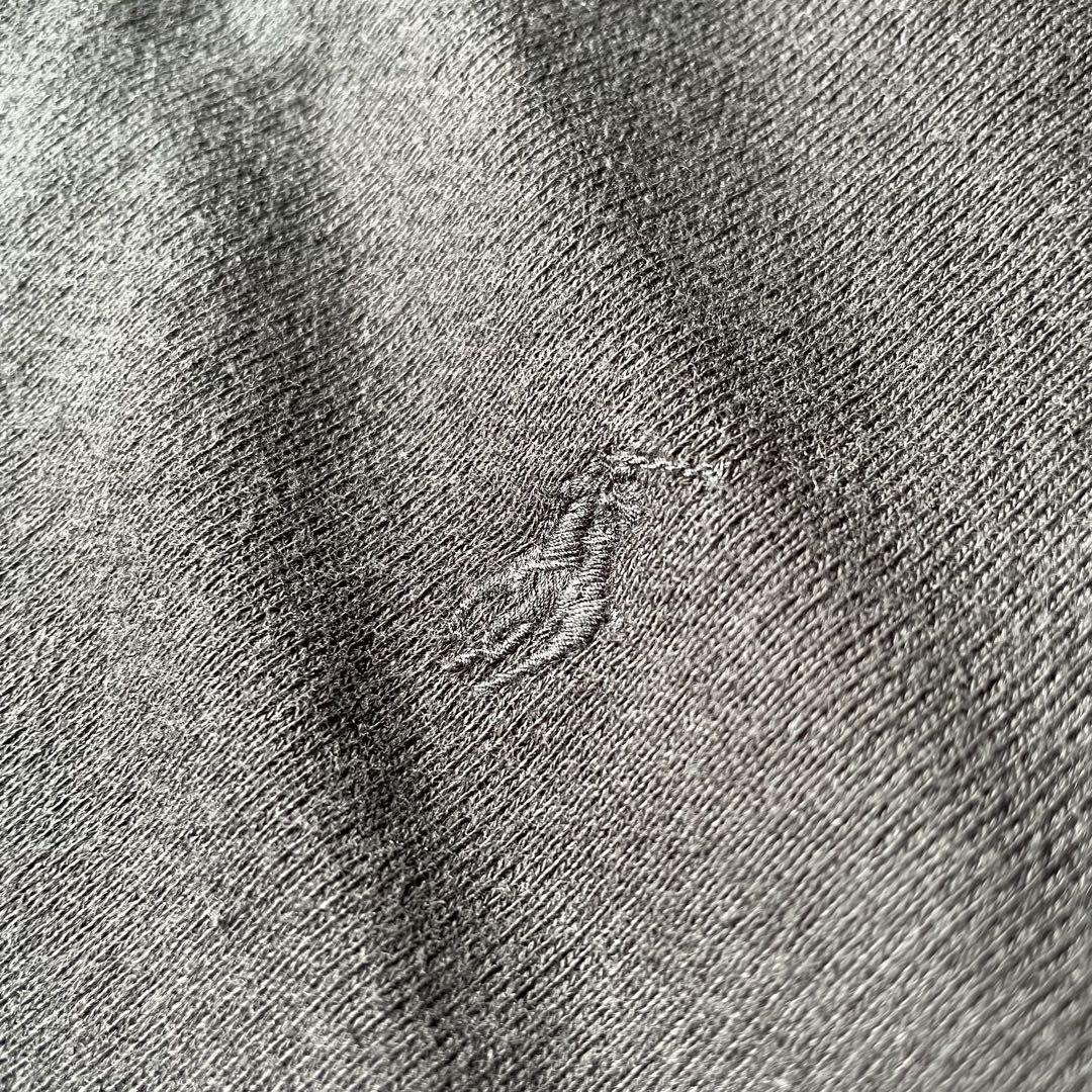 POLO SPORT   美品 90s クロップド パーカー M 黒x黒