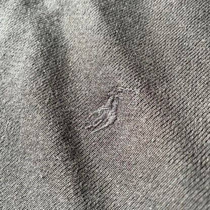 POLO SPORT   美品 90s クロップド パーカー M 黒x黒