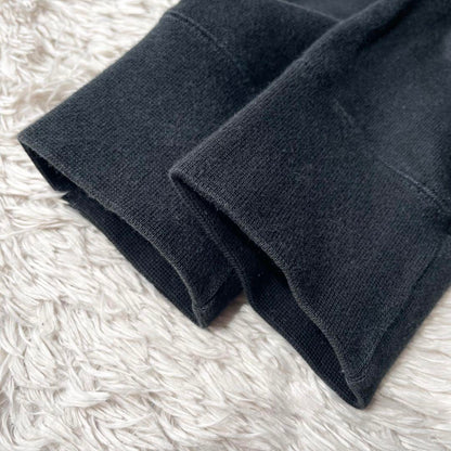 POLO SPORT   美品 90s クロップド パーカー M 黒x黒