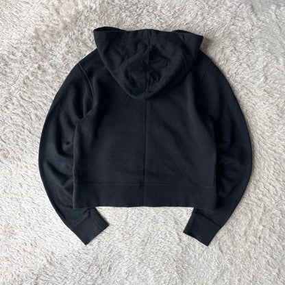 POLO SPORT   美品 90s クロップド パーカー M 黒x黒