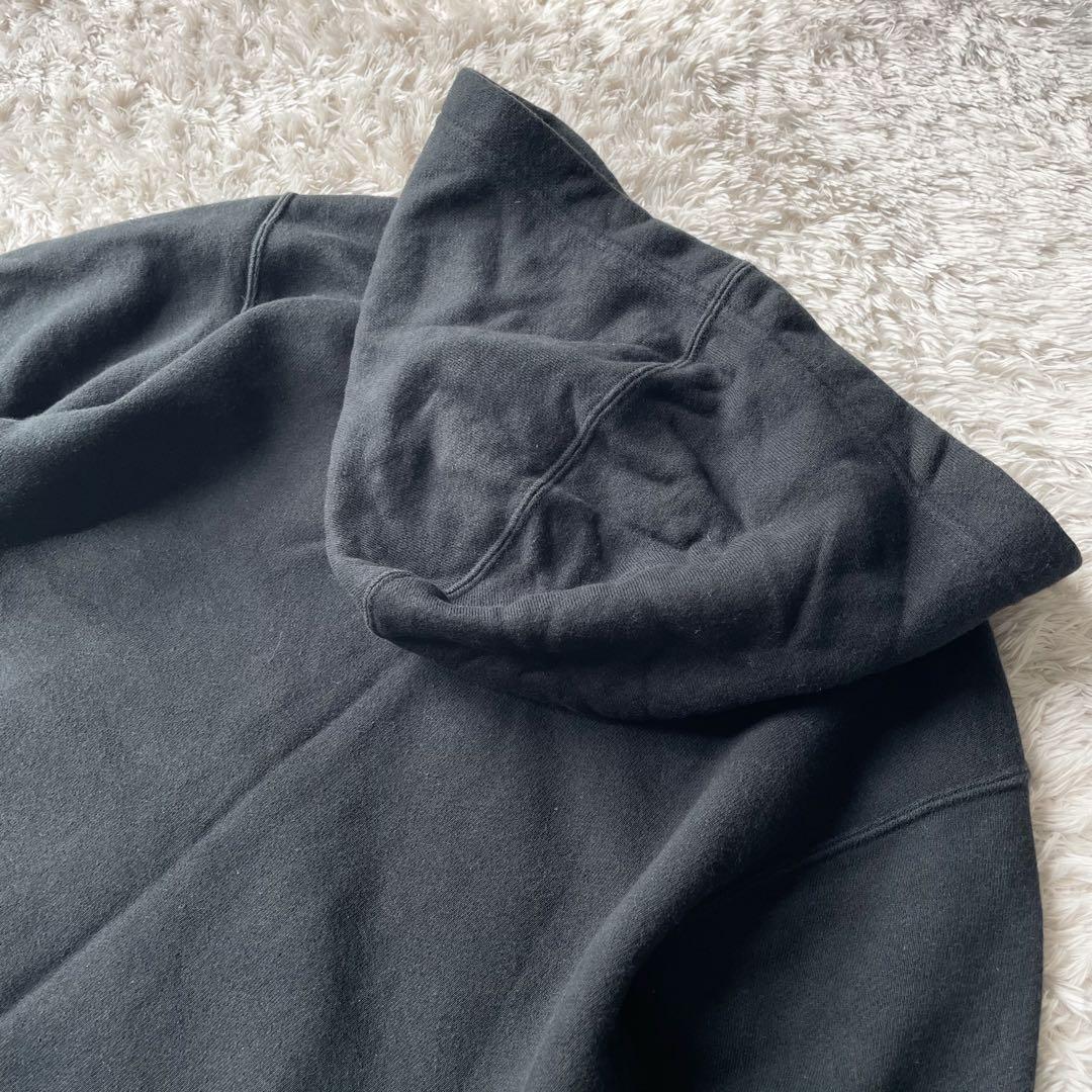 POLO SPORT   美品 90s クロップド パーカー M 黒x黒