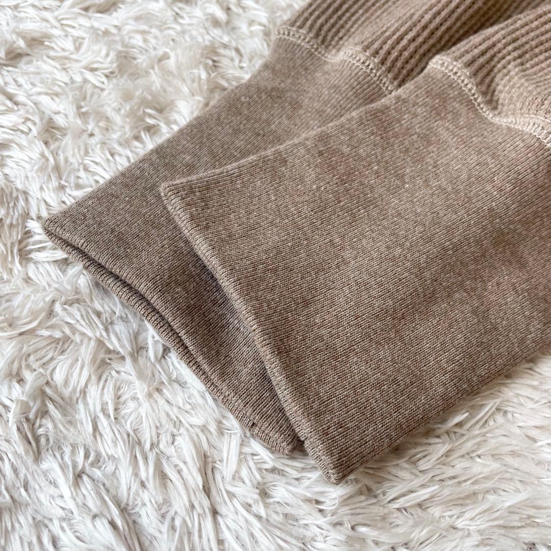 フレームワーク 極美品 ワッフルカットソーワンピース F ブラウン