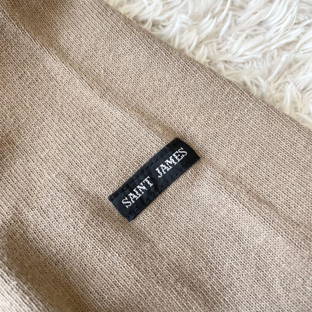 セントジェームズ 美品 saint james バスクシャツ XS ブラウン