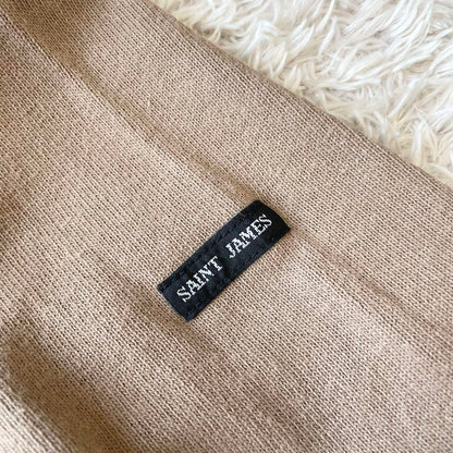 セントジェームズ 美品 saint james バスクシャツ XS ブラウン