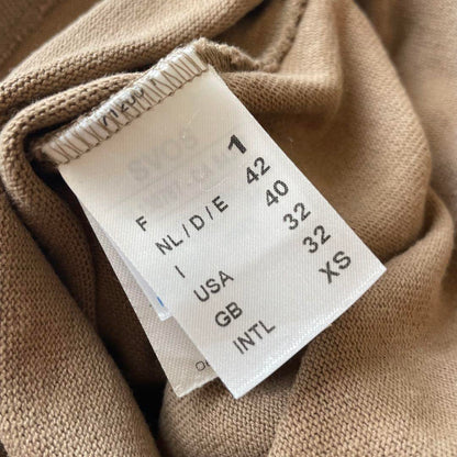 セントジェームズ 美品 saint james バスクシャツ XS ブラウン