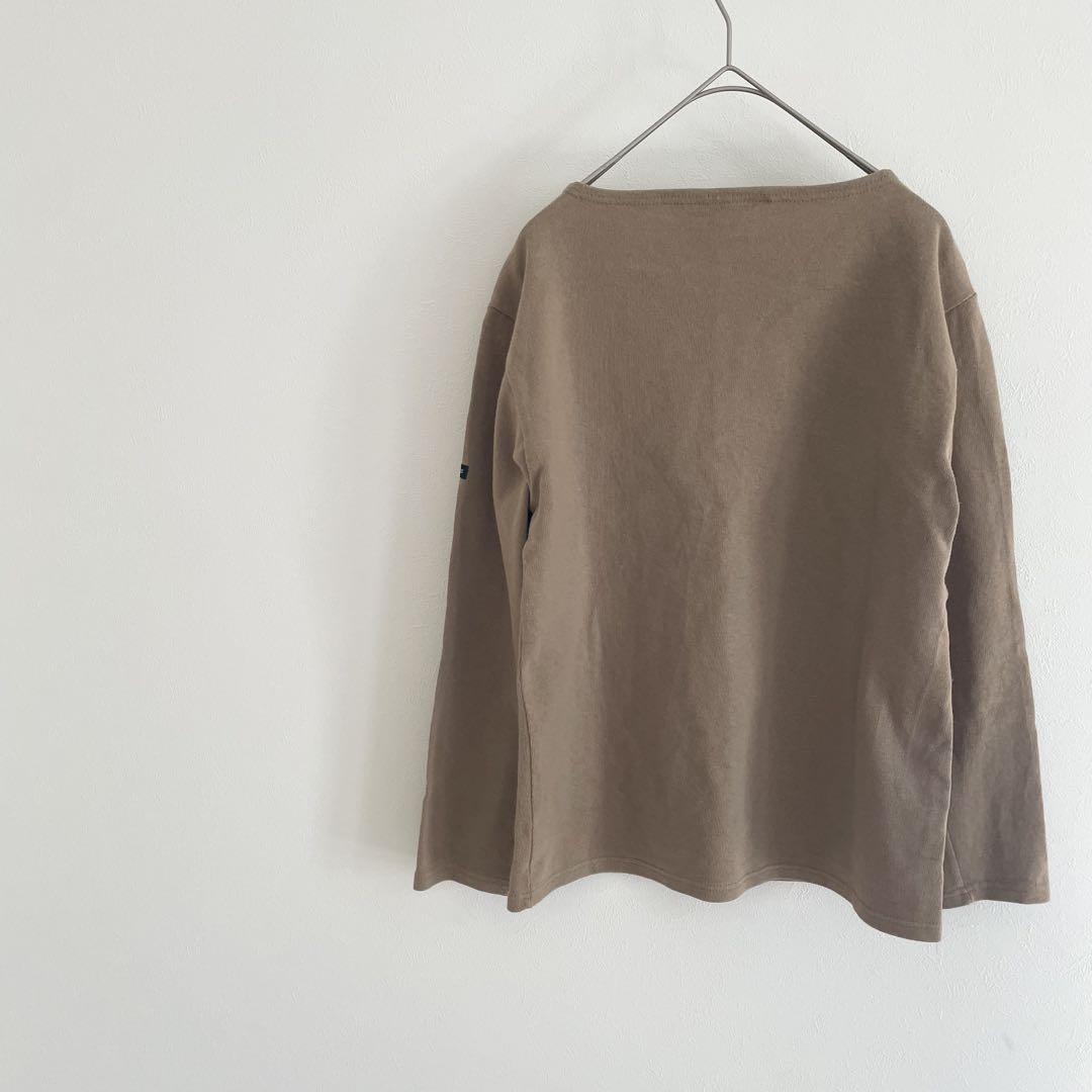 セントジェームズ 美品 saint james バスクシャツ XS ブラウン