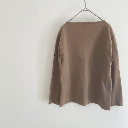 セントジェームズ 美品 saint james バスクシャツ XS ブラウン