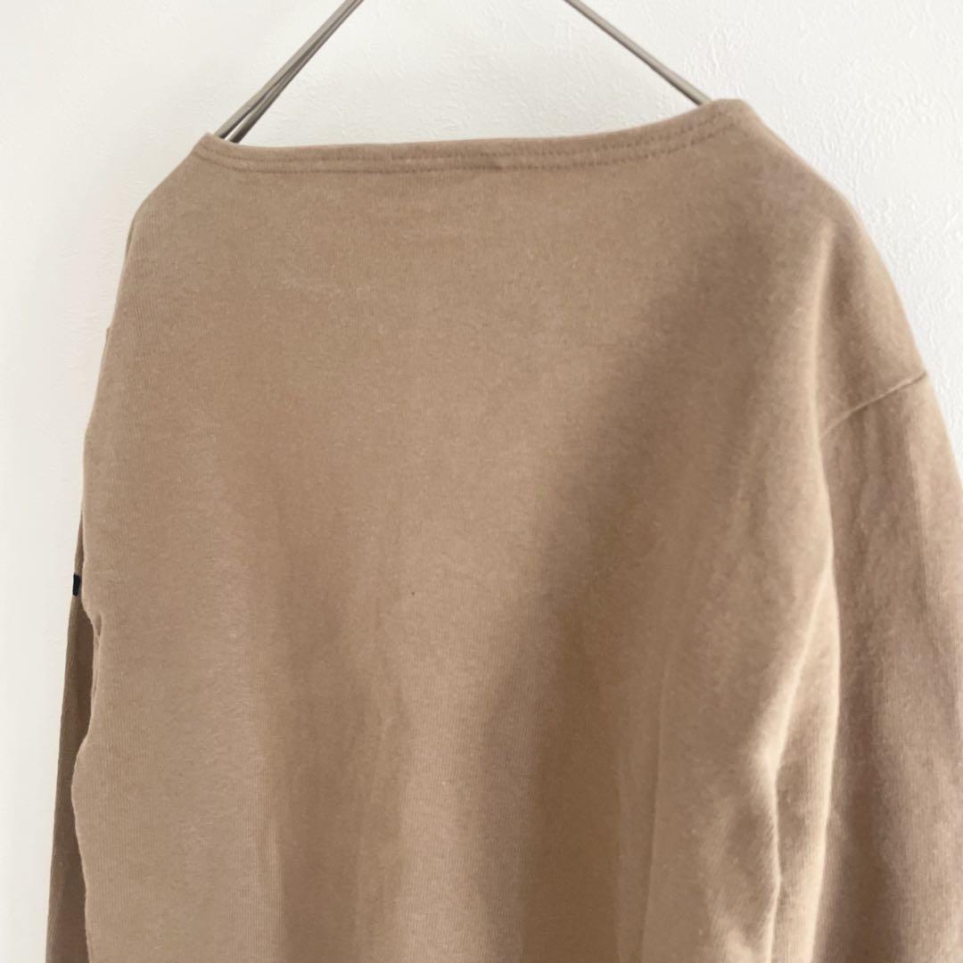 セントジェームズ 美品 saint james バスクシャツ XS ブラウン