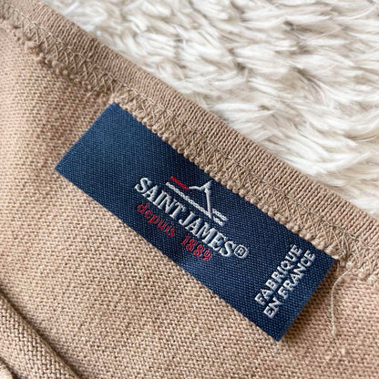 セントジェームズ 美品 saint james バスクシャツ XS ブラウン