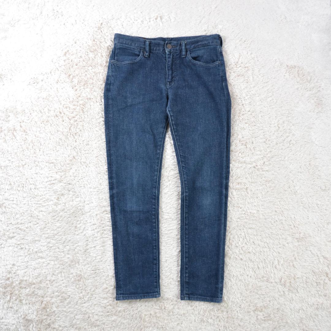 45R 美品 デニム スキニー セルビッチ 赤耳 28