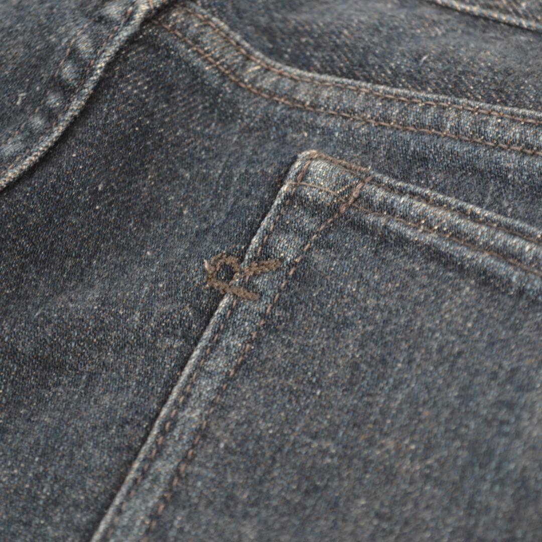 45R 美品 デニム スキニー セルビッチ 赤耳 28