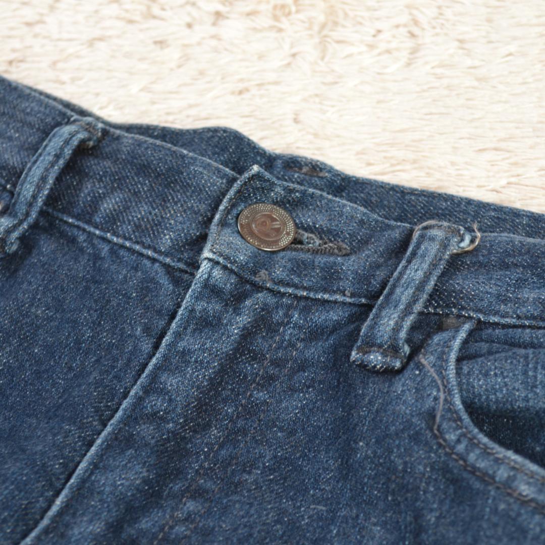 45R 美品 デニム スキニー セルビッチ 赤耳 28