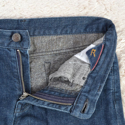 45R 美品 デニム スキニー セルビッチ 赤耳 28