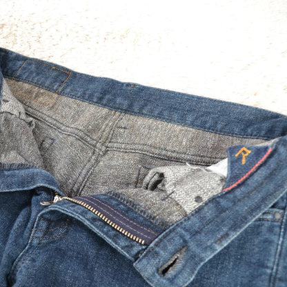 45R 美品 デニム スキニー セルビッチ 赤耳 28