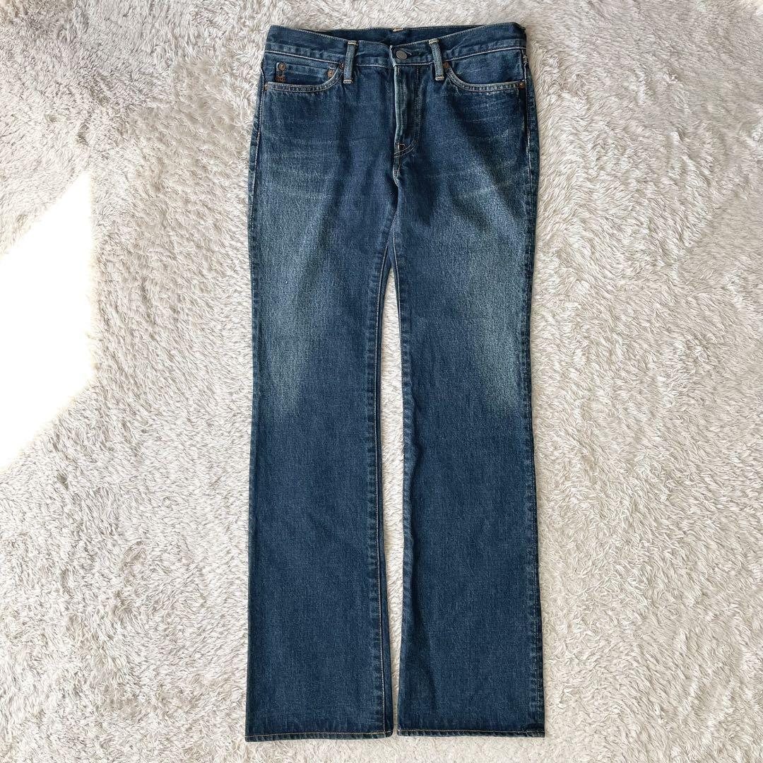 00s 45rpm ブーツカットデニム 28 インディゴ 濃紺