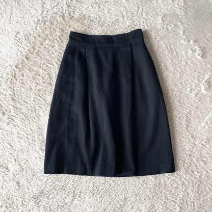 45rpm 美品 umii908 コーデュロイ スカート 1 ネイビー 細畝