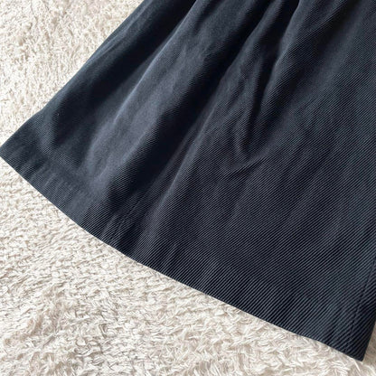45rpm 美品 umii908 コーデュロイ スカート 1 ネイビー 細畝
