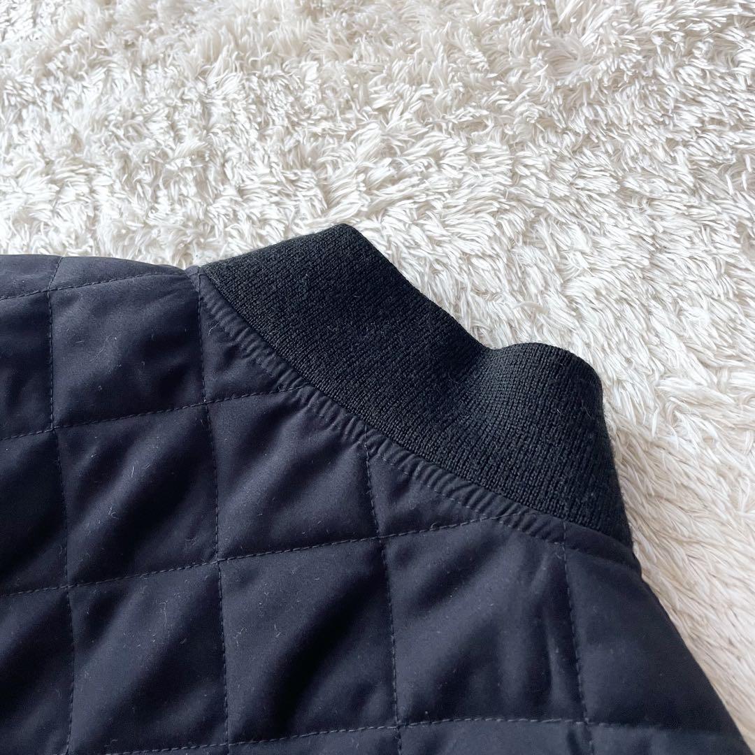 ラルフローレン 美品 キルティングジャケット ブルゾン 9 黒