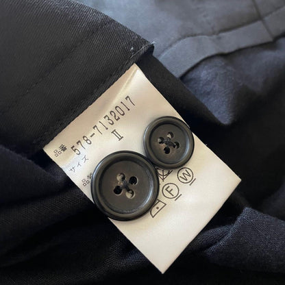 マーガレットハウエル 美品 リネンコットンフレアスカート 2 黒