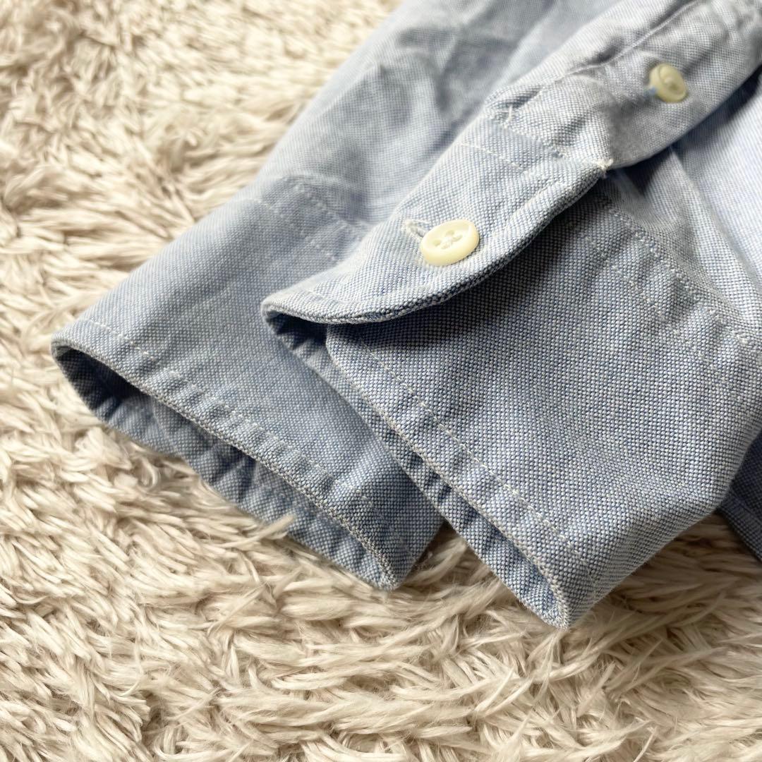 ラルフローレン 現行 L/S オックスフォード シャツ XS ブルー