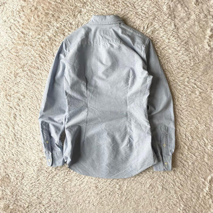 ラルフローレン 現行 L/S オックスフォード シャツ XS ブルー