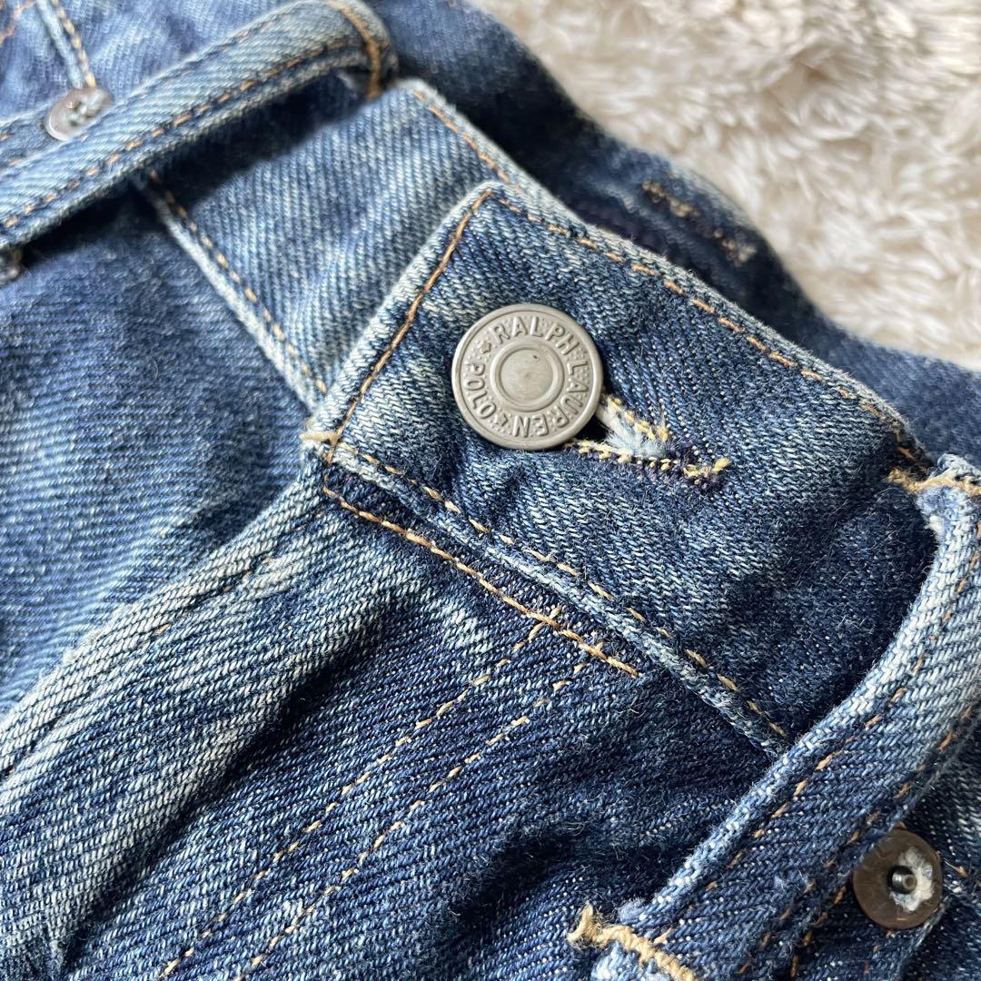 ラルフローレン 美品 SULLIVAN SLIM ペイント デニム 30x32