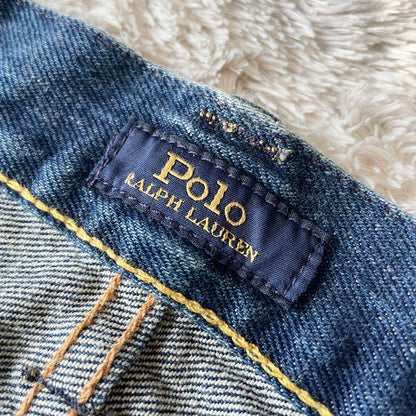ラルフローレン 美品 SULLIVAN SLIM ペイント デニム 30x32