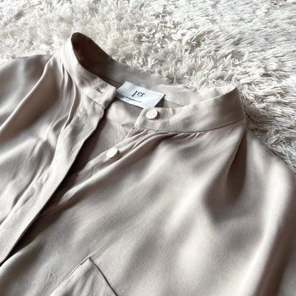 1er Arrondissements オーバーサイズシャツ とろみ