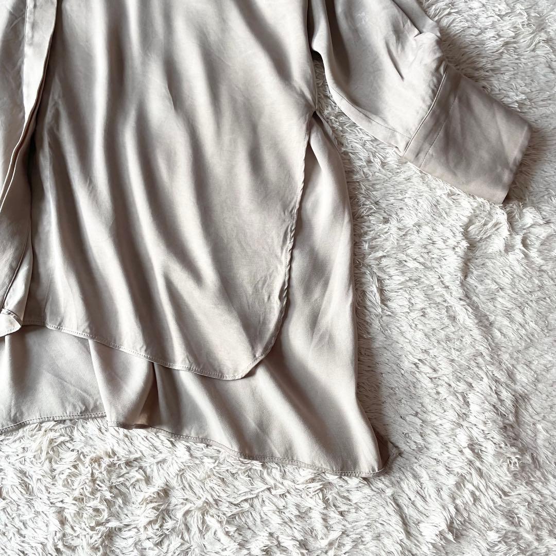 1er Arrondissements オーバーサイズシャツ とろみ