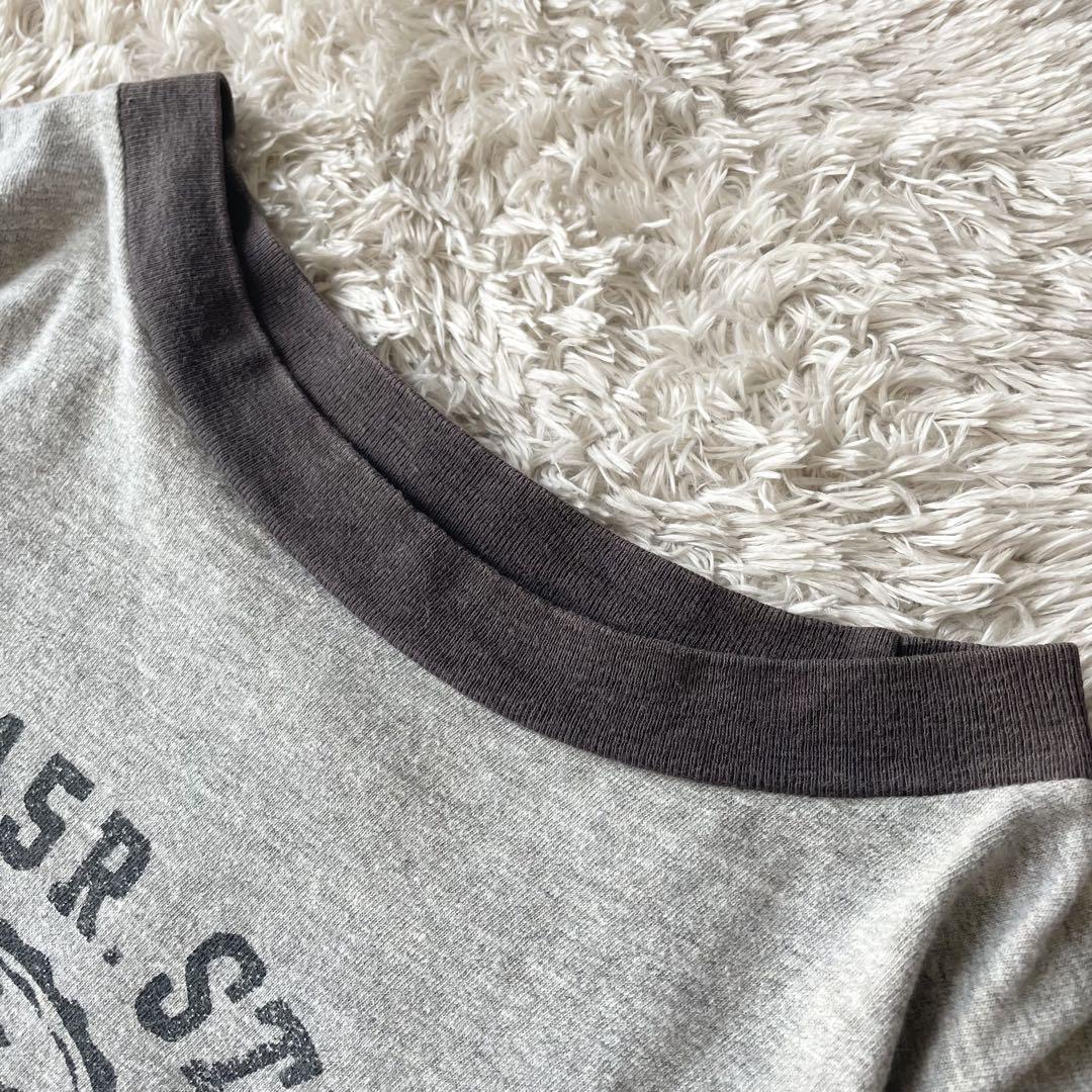 45rpm 美品 90s NMD 45rpm リンガーＴシャツ 2 グレー