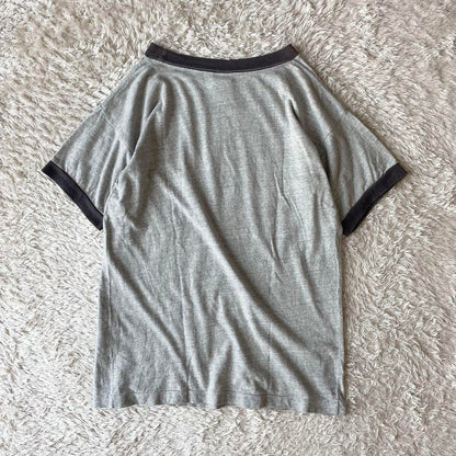 45rpm 美品 90s NMD 45rpm リンガーＴシャツ 2 グレー