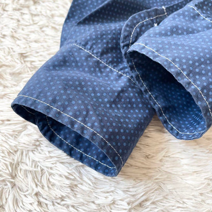 フランクアンドアイリーン 美品 バリー イタリアンコットンシャツ XS ドット