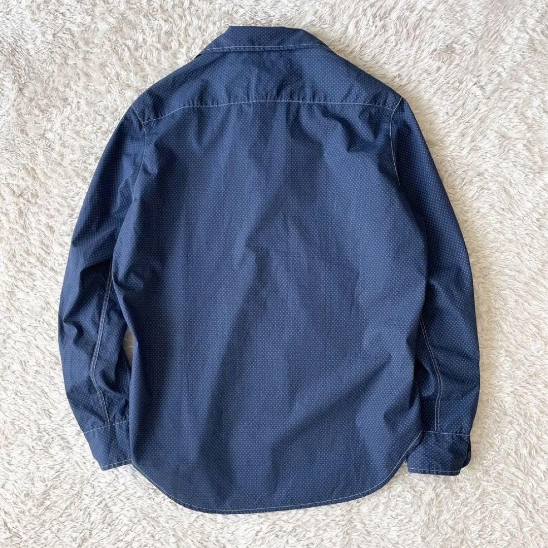 フランクアンドアイリーン 美品 バリー イタリアンコットンシャツ XS ドット