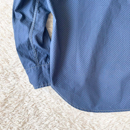 フランクアンドアイリーン 美品 バリー イタリアンコットンシャツ XS ドット