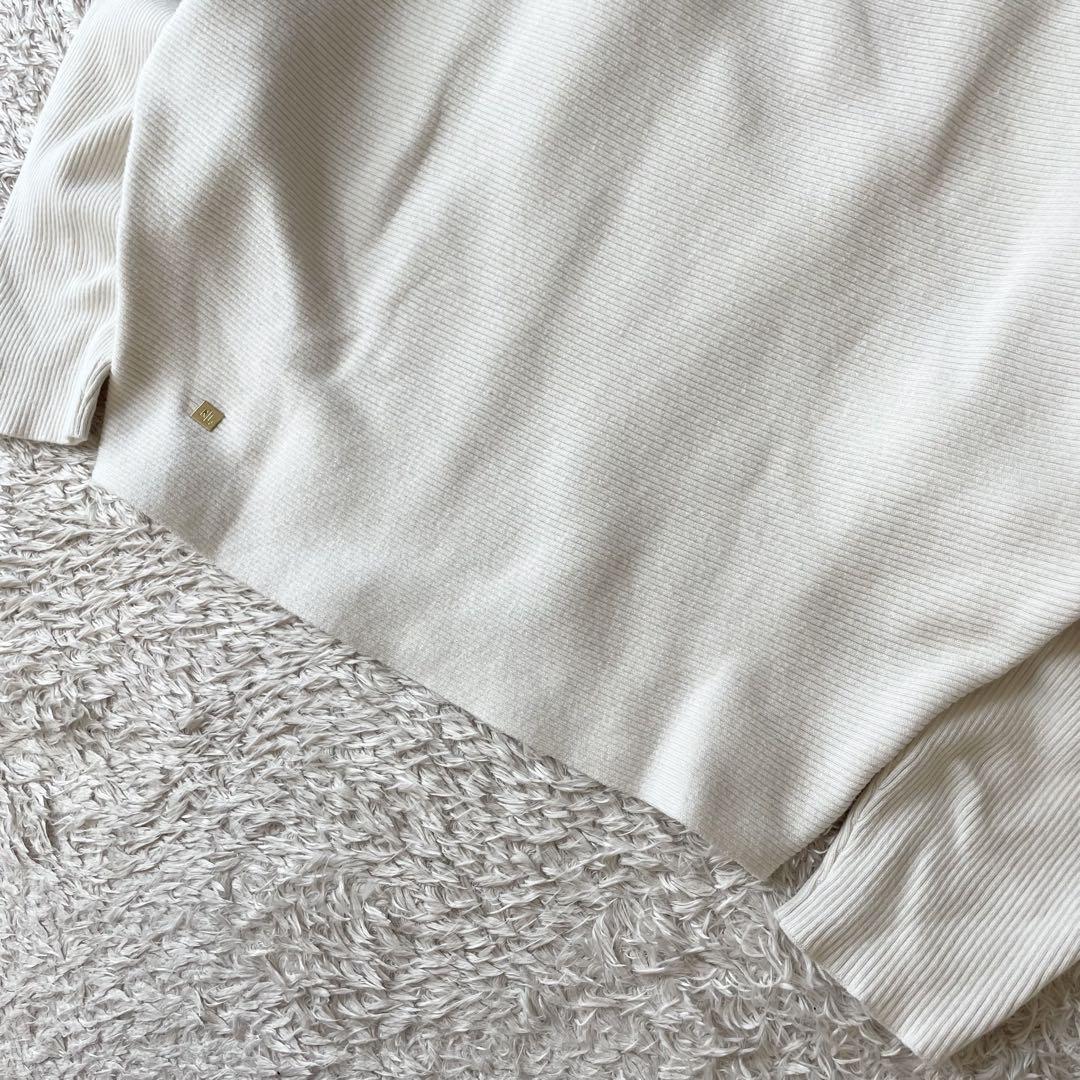 ラルフローレン 美品 コクーンドルマンニット S 白