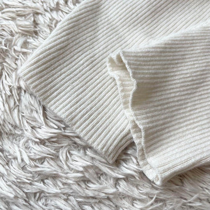 ラルフローレン 美品 コクーンドルマンニット S 白