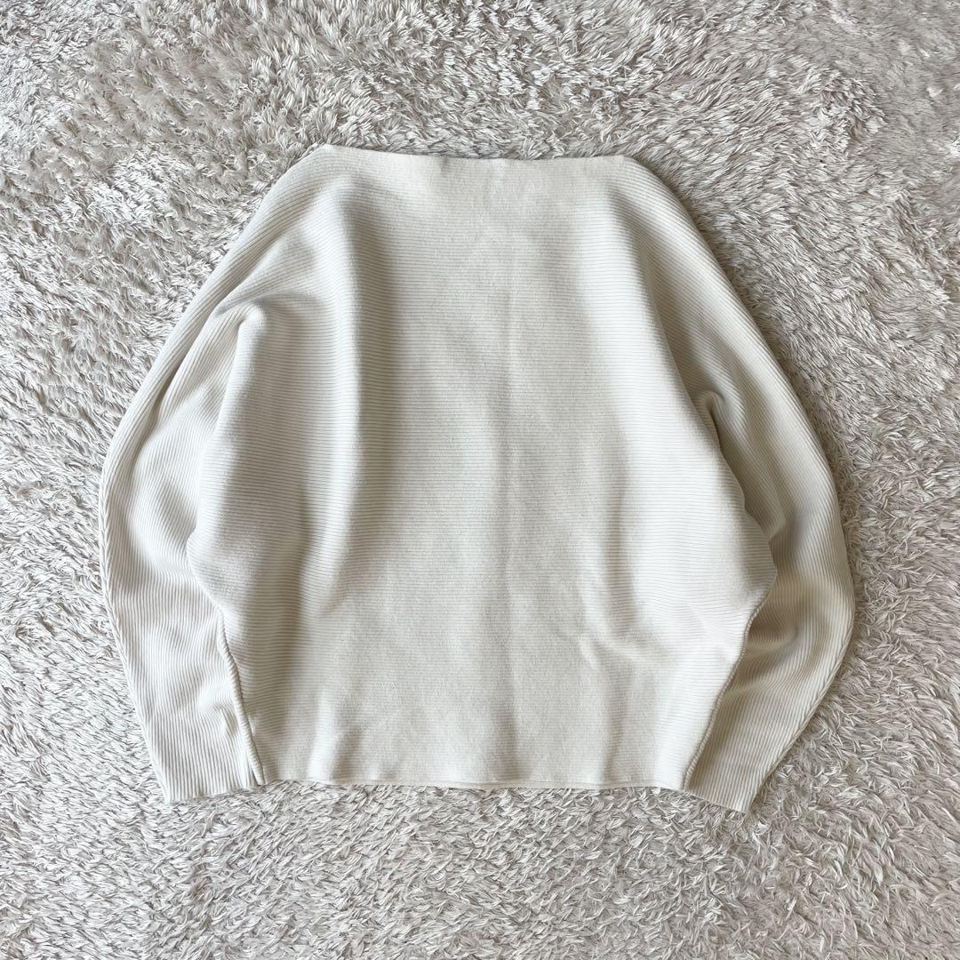 ラルフローレン 美品 コクーンドルマンニット S 白