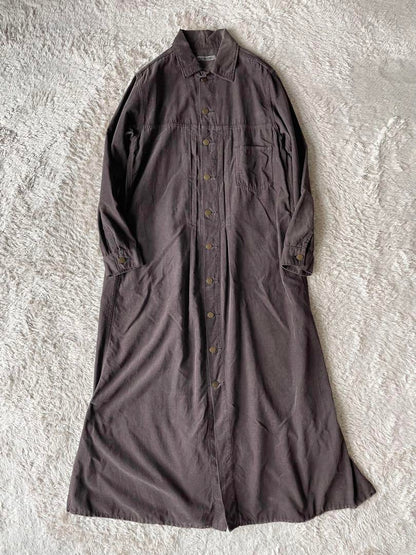プラージュ 美品 plage コーデュロイ シャツワンピース 36 ブラウン