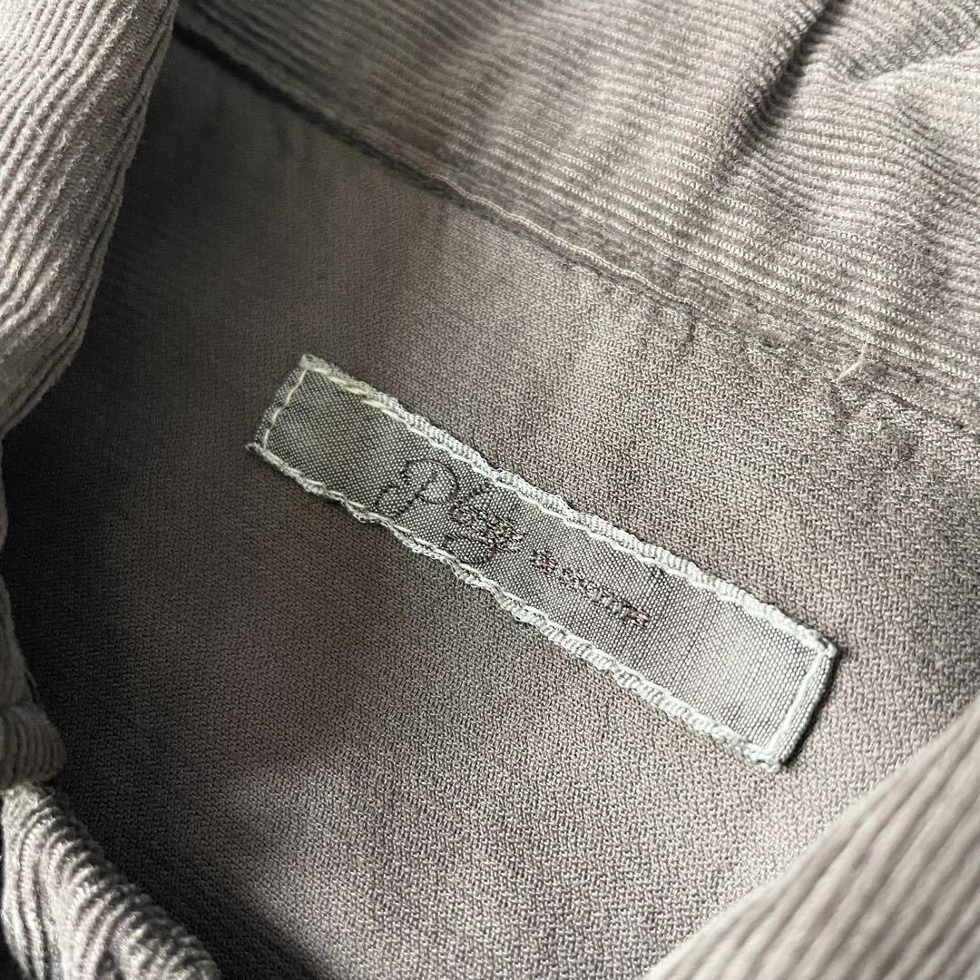 プラージュ 美品 plage コーデュロイ シャツワンピース 36 ブラウン