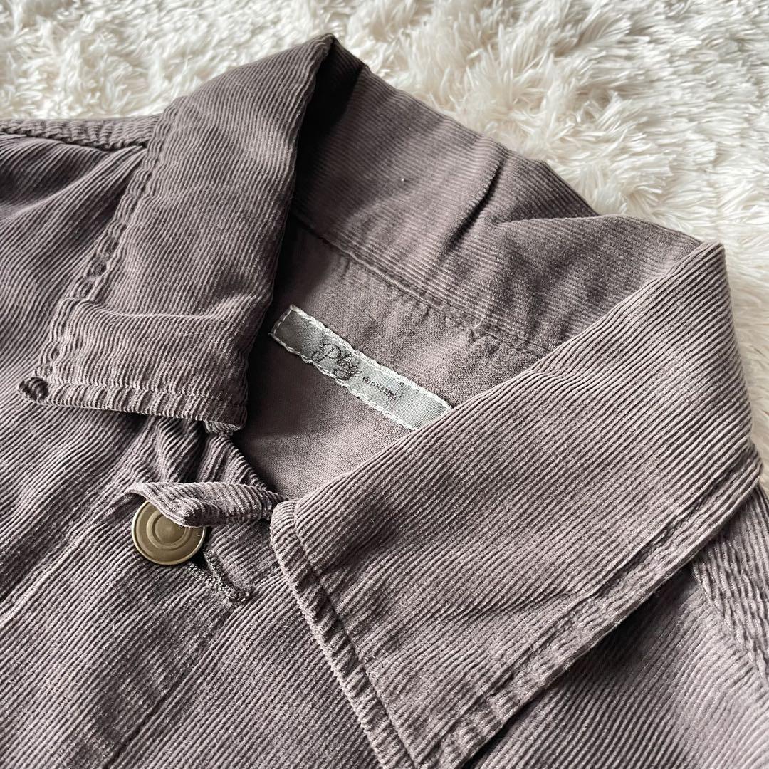 プラージュ 美品 plage コーデュロイ シャツワンピース 36 ブラウン