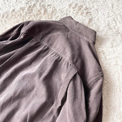 プラージュ 美品 plage コーデュロイ シャツワンピース 36 ブラウン