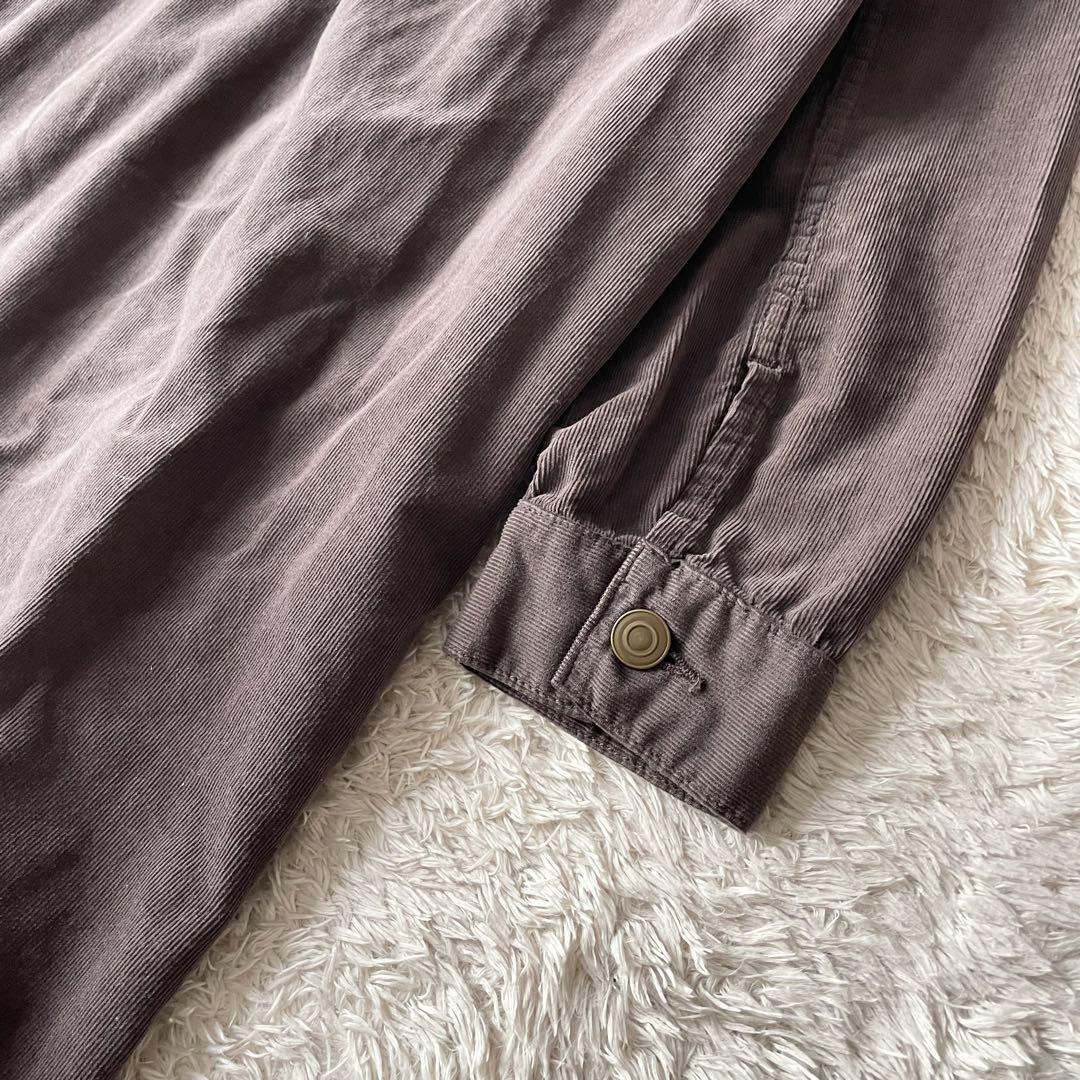プラージュ 美品 plage コーデュロイ シャツワンピース 36 ブラウン