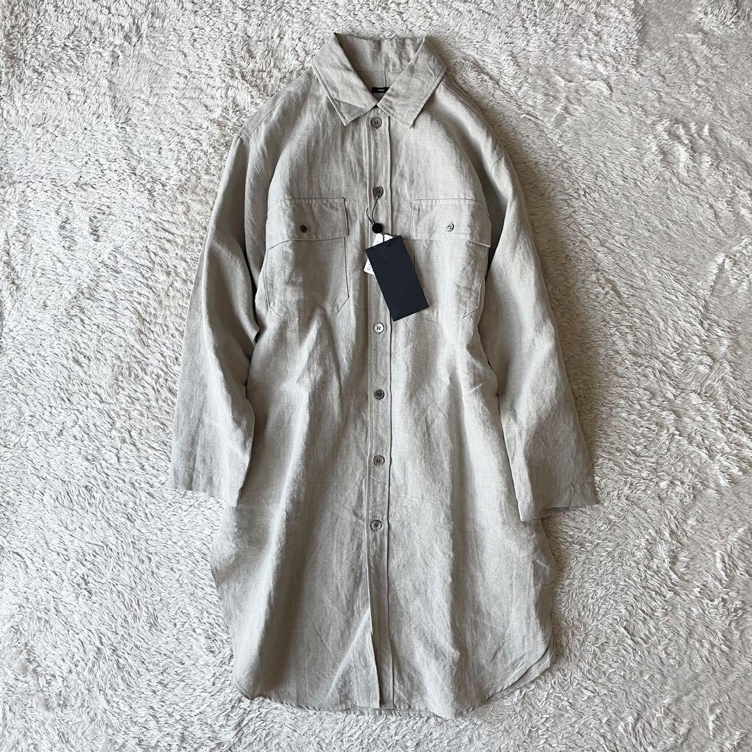 ユニヴァーサルティシュ 新品タグ付 フレンチリネン ワンピース 1