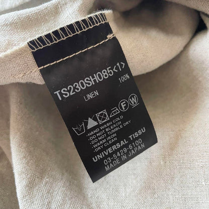 ユニヴァーサルティシュ 新品タグ付 フレンチリネン ワンピース 1