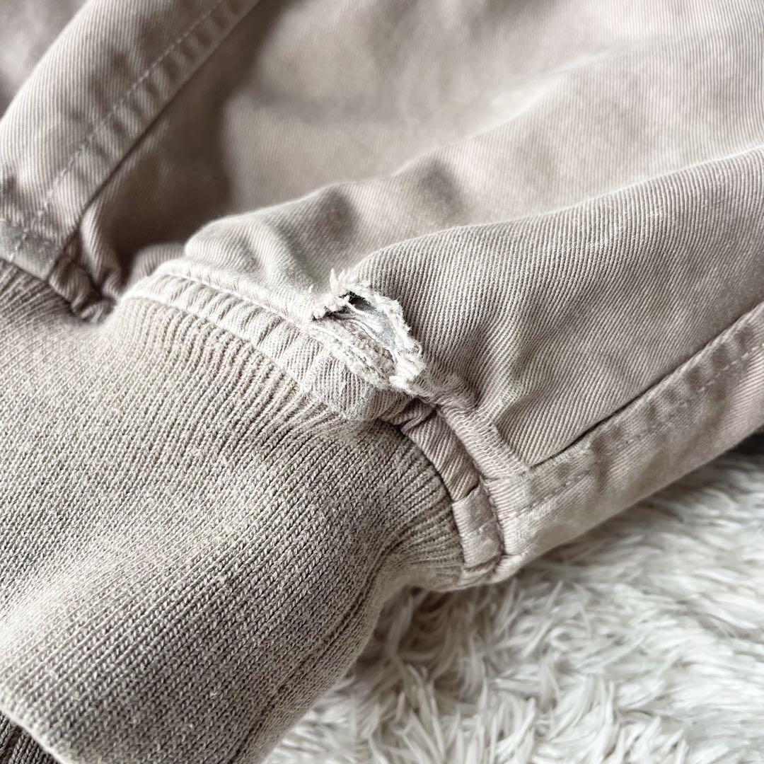 パパス 90s papas 中綿ジャケット ドリズラー L ベージュ