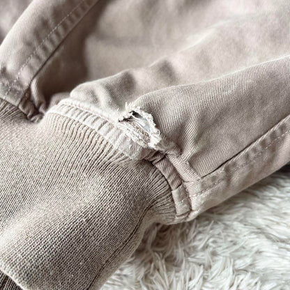 パパス 90s papas 中綿ジャケット ドリズラー L ベージュ