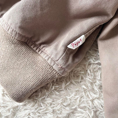 パパス 90s papas 中綿ジャケット ドリズラー L ベージュ