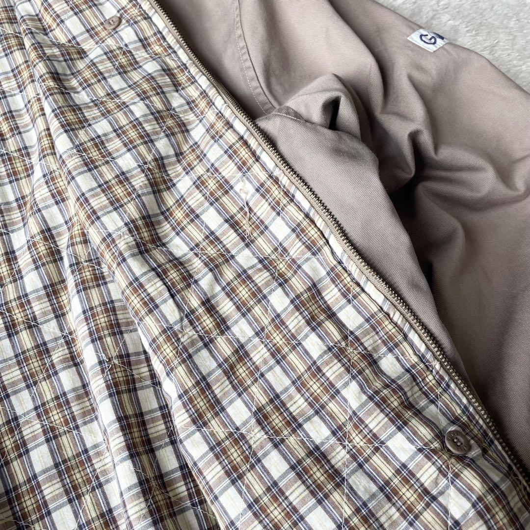 パパス 90s papas 中綿ジャケット ドリズラー L ベージュ